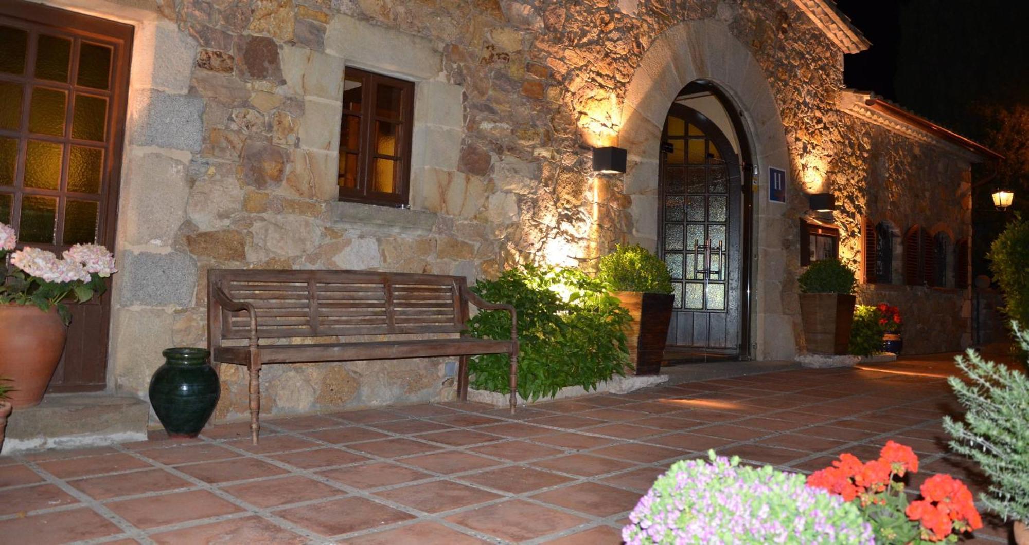 Hotel Galena Mas Comangau Begur Exterior foto