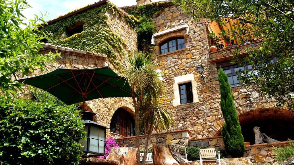 Hotel Galena Mas Comangau Begur Exterior foto